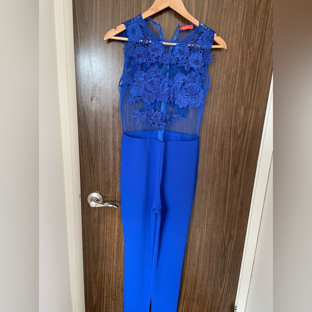 Royal blue jumper